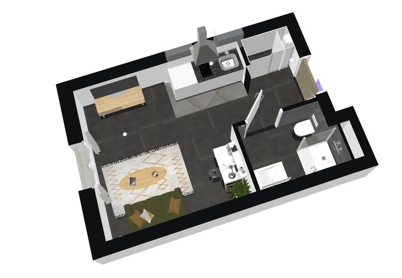 Appartement - 20 m² - 1 pièce