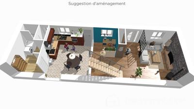 Maison - 130 m² - 3 pièces