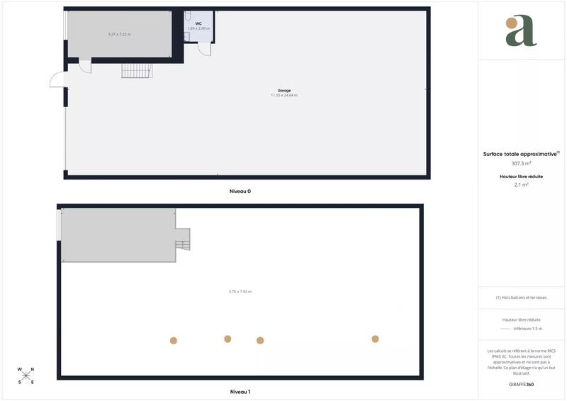 Local commercial - 295 m²