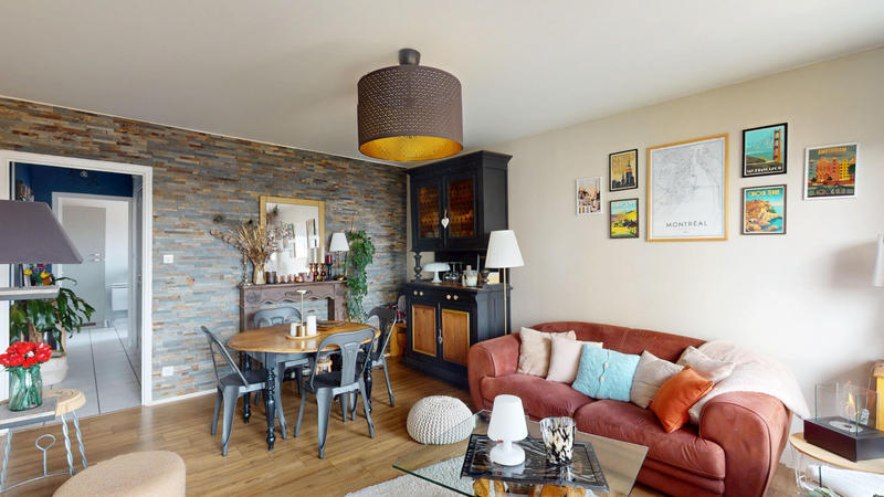 Appartement - 56 m² - 2 pièces