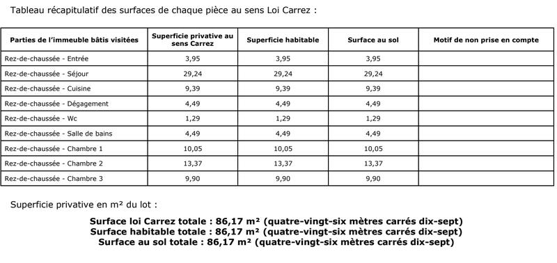 Appartement - 86 m² - 4 pièces