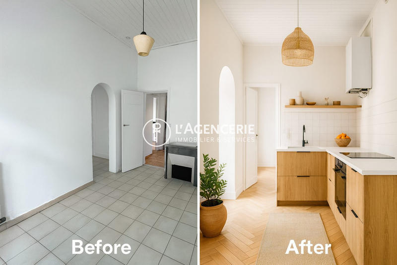 Maison ancienne - 45 m² - 2 pièces