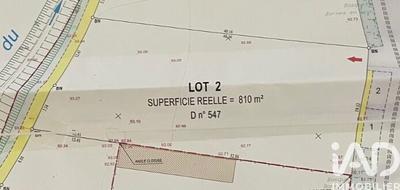 Terrain - 810 m²