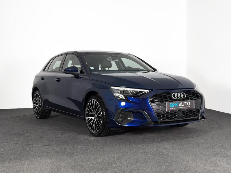 Audi A3 Sportback 35 Tfsi 150ch s-Tronic Mild Hybrid Virtual Cockpit Gps Regul Acc Carplay Full Led