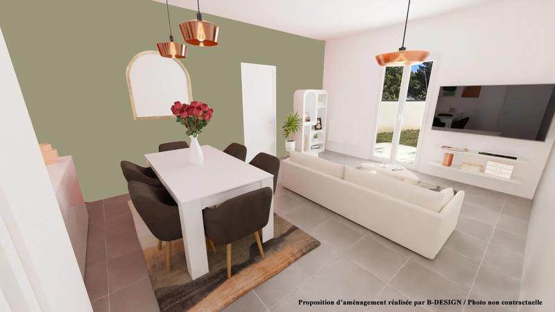 Maison - 80 m² - 4 pièces