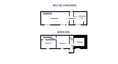 Maison - 80 m² - 3 pièces