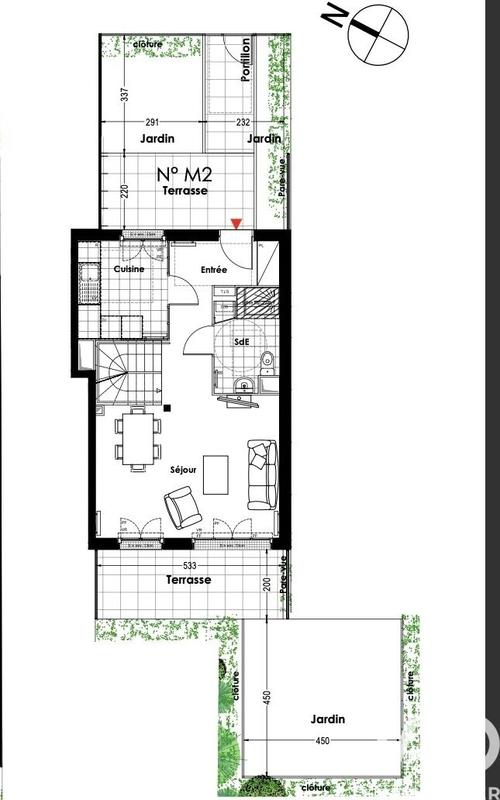 Duplex - 84 m² - 4 pièces