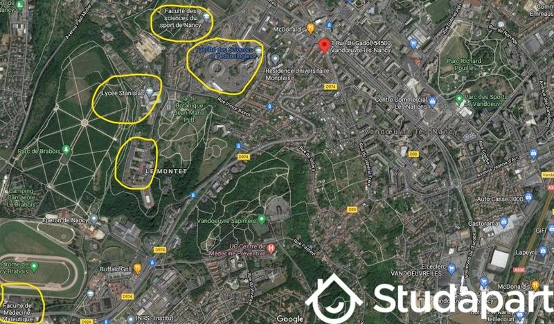 Chambre - 13 m² - 1 pièce