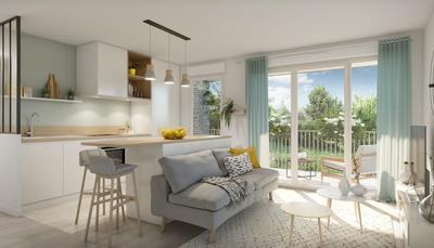 Appartement - 37 m² - 1 pièce