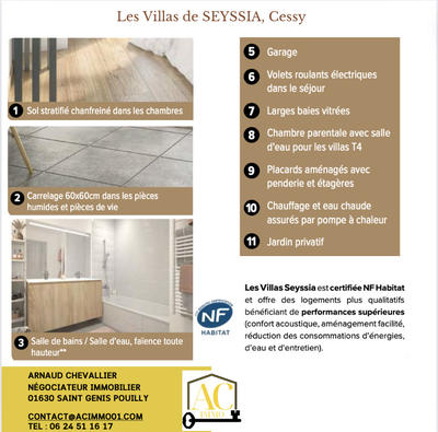 Maison - 80 m² - 4 pièces