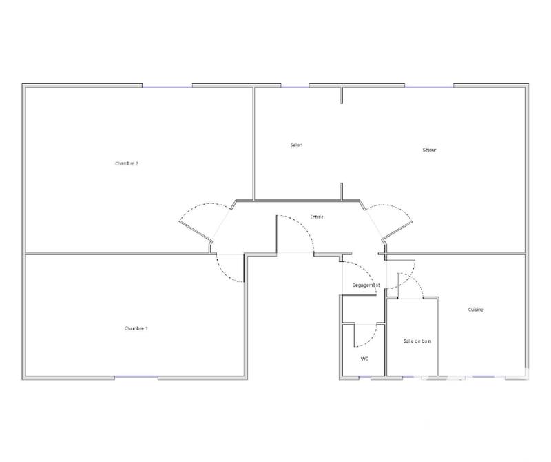Appartement - 69 m² - 3 pièces