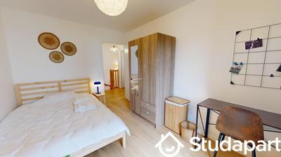 Chambre - 9 m² - 1 pièce