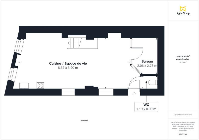 Appartement - 105 m² - 4 pièces