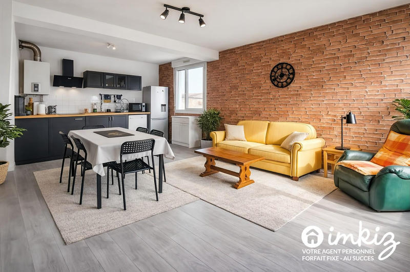 Appartement - 55 m² - 2 pièces