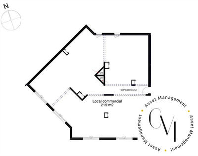 Local commercial - 219 m²