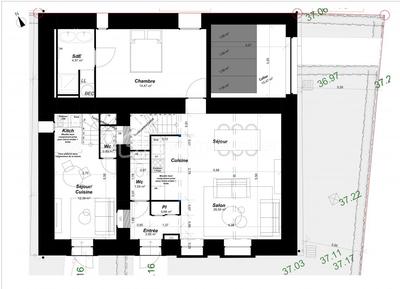 Immeuble - 97 m² - 5 pièces