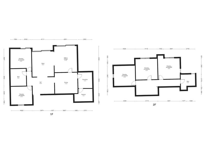 Maison - 178 m² - 9 pièces