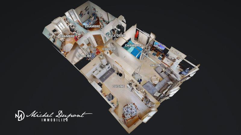 Appartement - 80 m² - 4 pièces