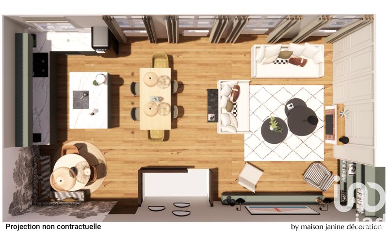 Duplex - 162 m² - 6 pièces