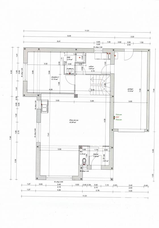 Maison - 115 m² - 6 pièces