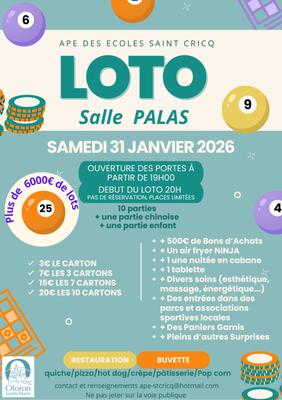 Loto des écoles Saint-Cricq