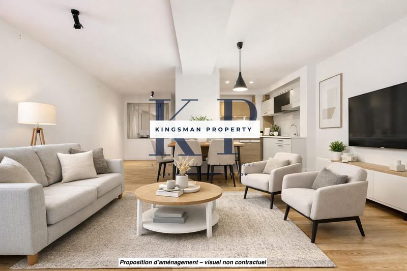 Appartement - 63 m² - 2 pièces