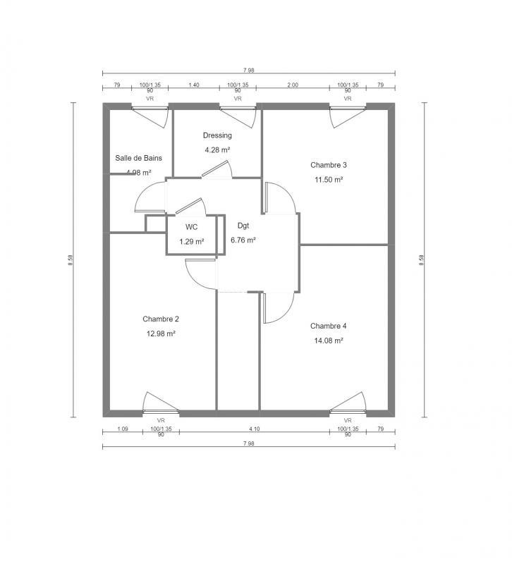 Maison - 117 m² - 5 pièces