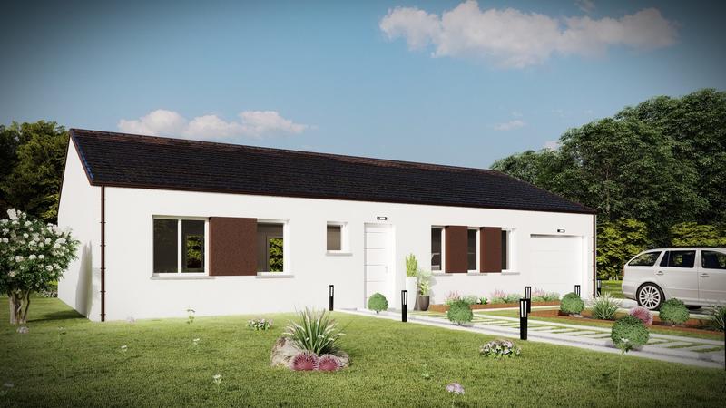 Maison - 92 m² - 6 pièces