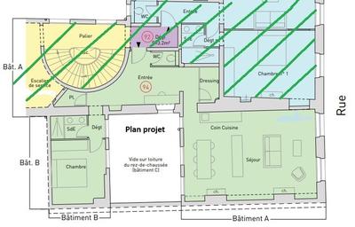 Appartement - 70 m² - 3 pièces