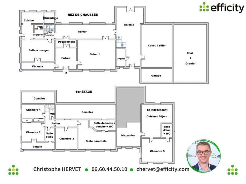 Maison - 380 m² - 11 pièces