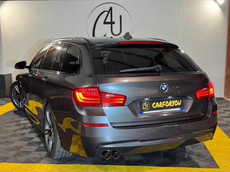 Bmw Série 5 (F11) Lci Touring 525d Pack m 218ch Caméra de recul, Sièges chauffants, Gps Navigation Professional