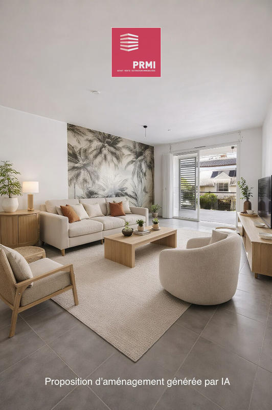 Appartement - 62 m² - 3 pièces