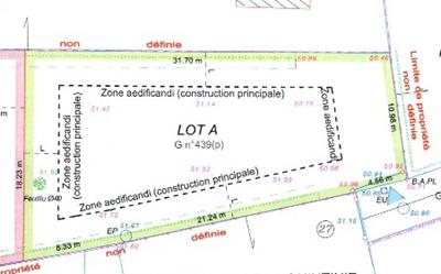 Terrain - 480 m²