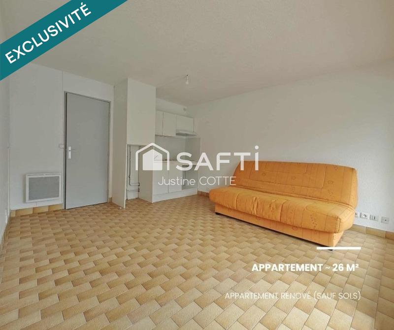 Appartement - 26 m² - 2 pièces