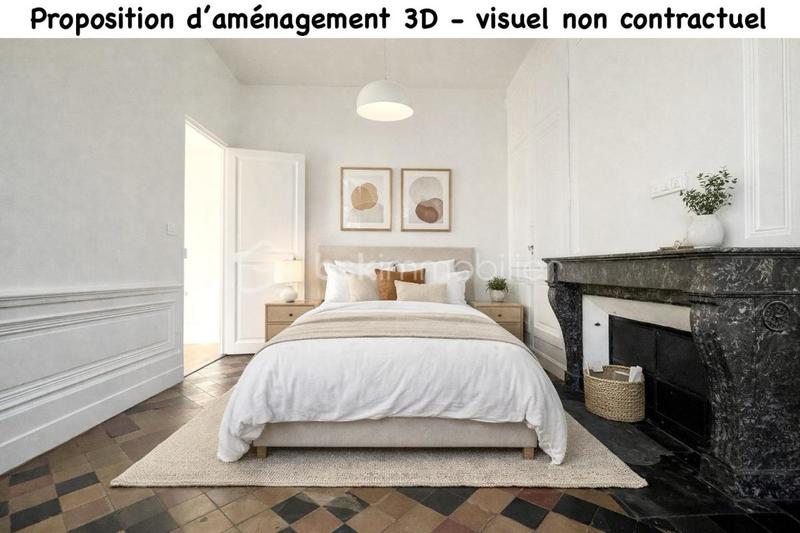Appartement bourgeois - 86 m² - 3 pièces