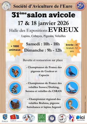 Exposition Avicole à Evreux