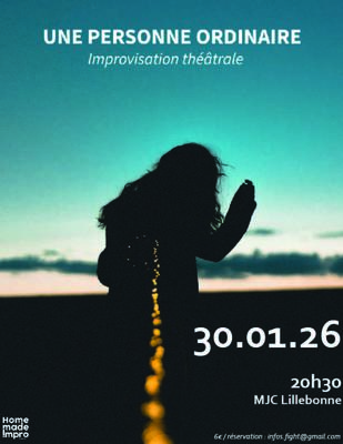 Spectacle - une personne ordinaire