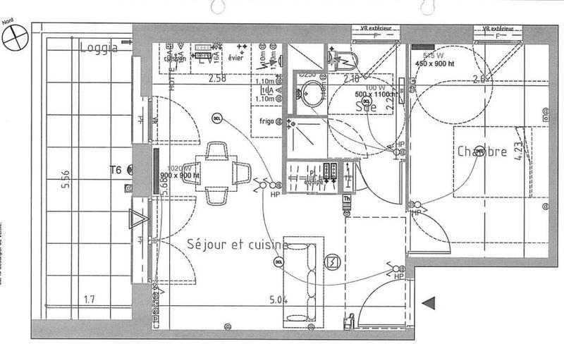 Appartement - 39 m² - 2 pièces