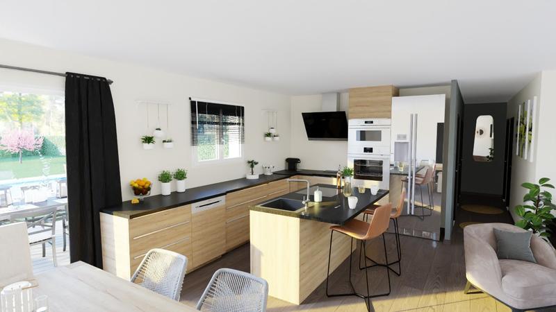 Maison - 90 m² - 4 pièces