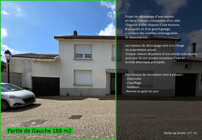Maison - 180 m² - 6 pièces