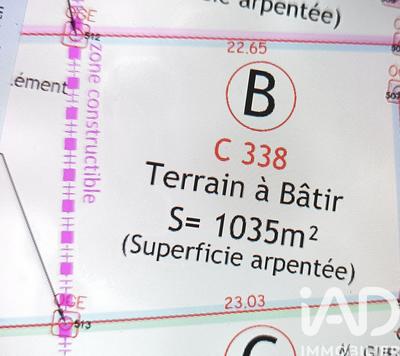 Terrain - 1 035 m²