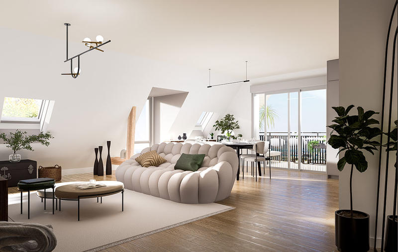 Appartement - 73 m² - 3 pièces