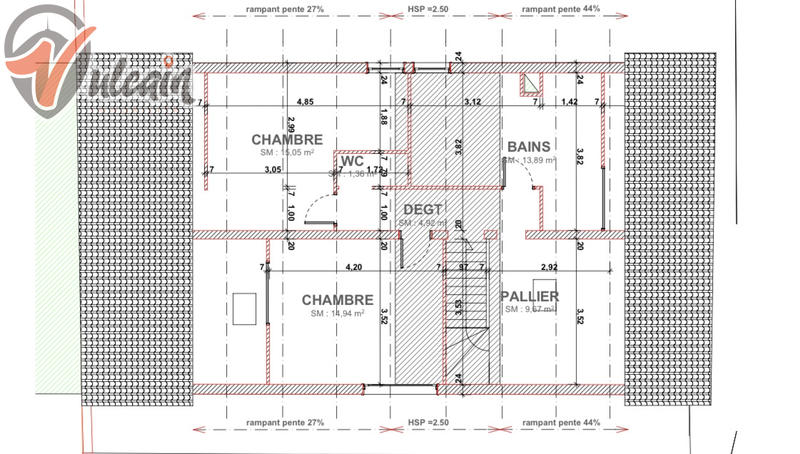 Maison - 155 m² - 6 pièces