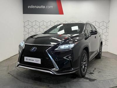 Lexus Rx 450h 3.5 V6 313 E-Four F Sport E-Cvt