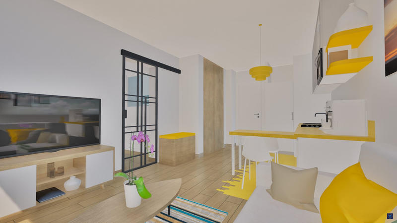 Appartement - 36 m² - 2 pièces