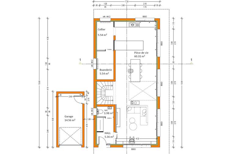 Maison - 183 m² - 5 pièces