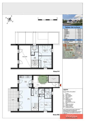 Maison - 84 m² - 4 pièces