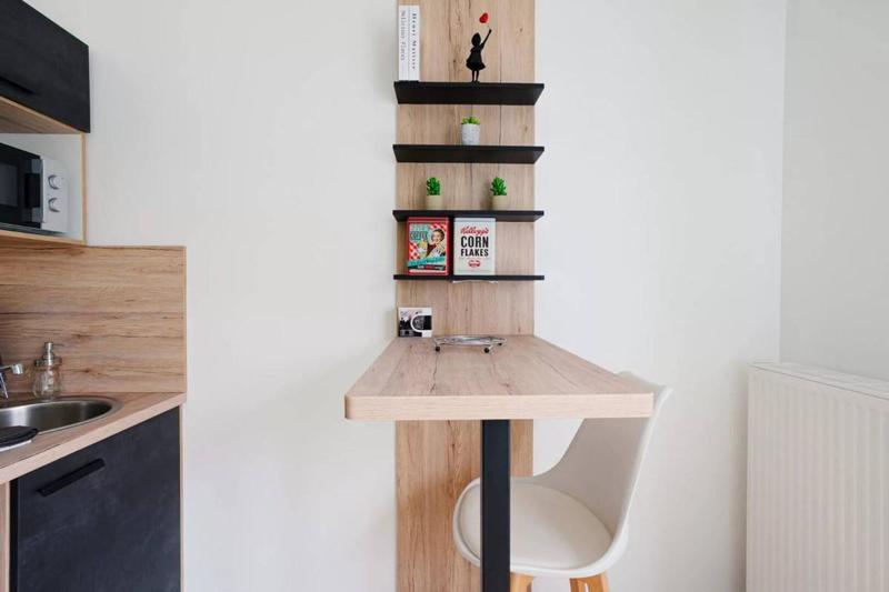 Studio - 12 m² - 1 pièce