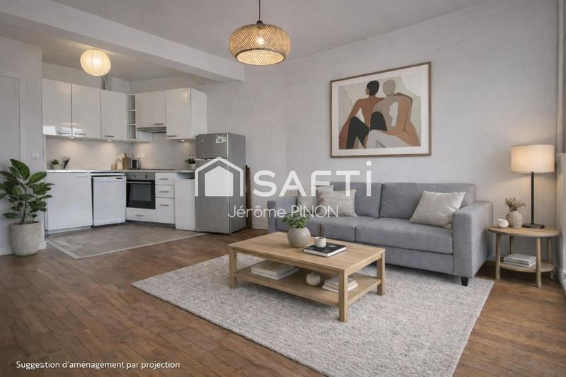 Appartement - 40 m² - 2 pièces
