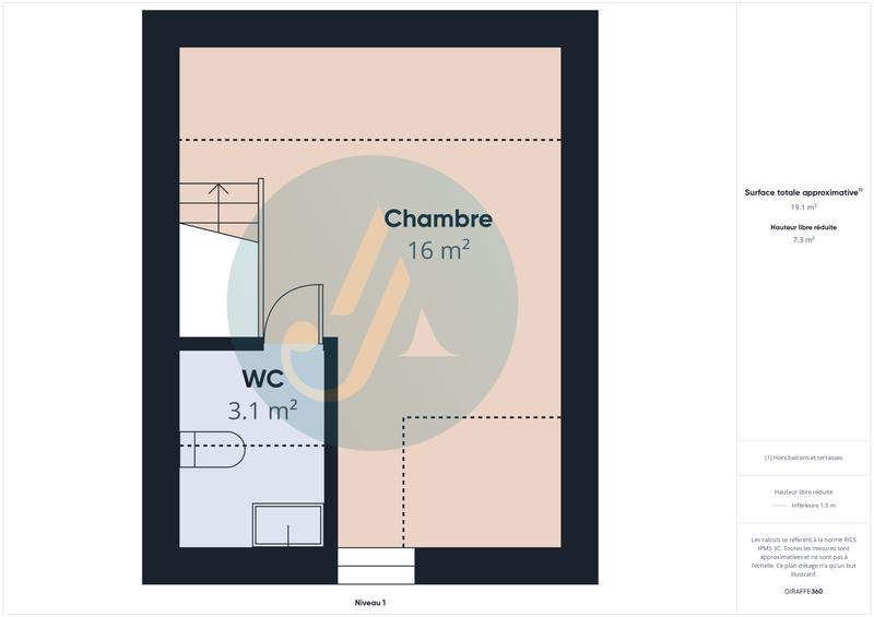 Maison - 41 m² - 3 pièces